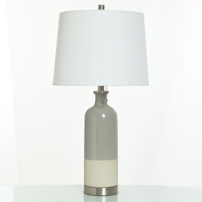 Olive Green Ceramic Table Lamp
